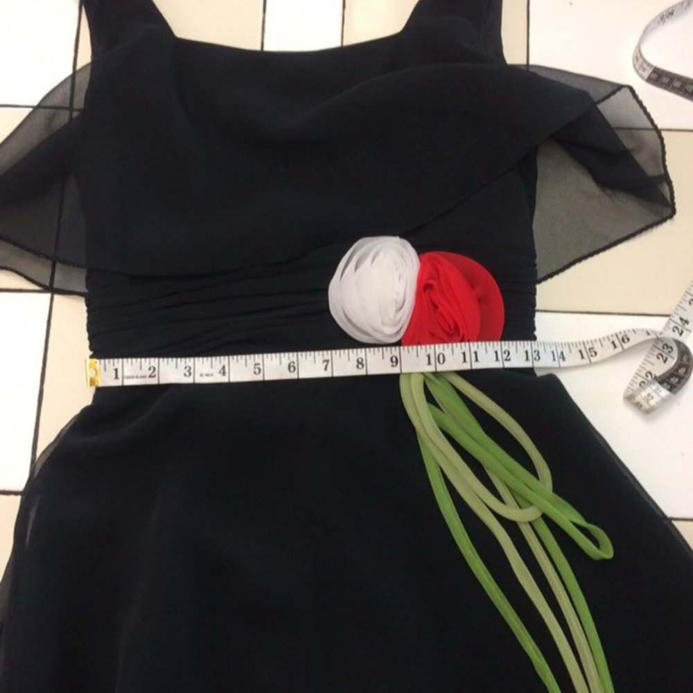 Long Maxi Dress Ruffles Tiered Chiffon